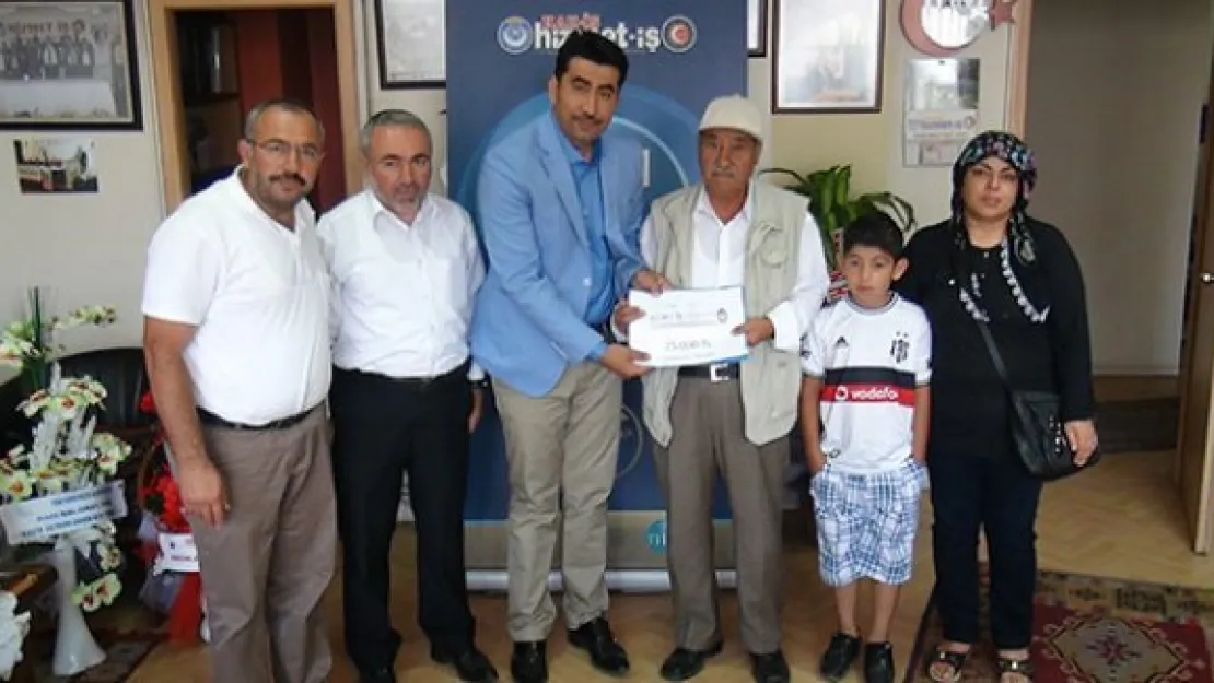 Hizmet-İş Sendikasından anlamlı yardım