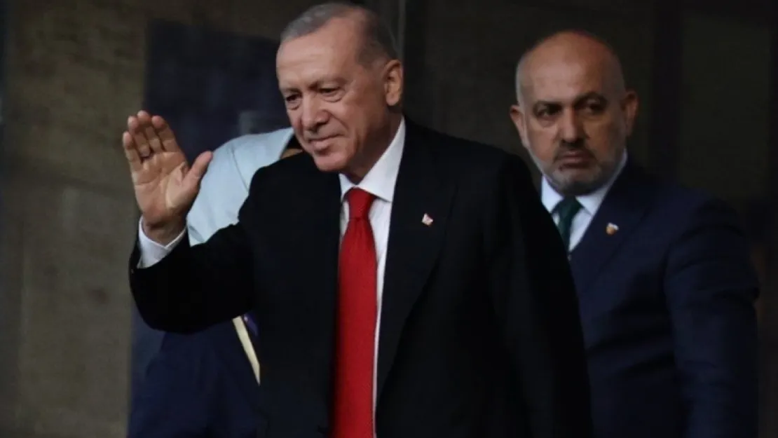 Hollanda - Türkiye maçını izlemeye giden Cumhurbaşkanı Erdoğan'a Ali Çamlı da eşlik etti