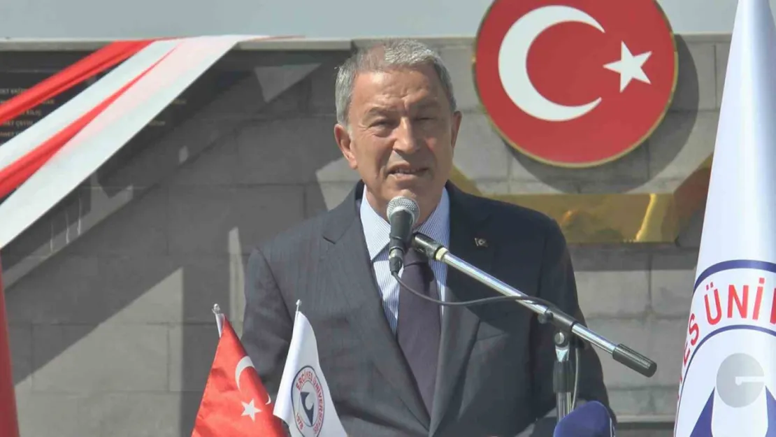 Hulusi Akar: 'Kayseri'de Suriyeliler vasıtasıyla bir fitne fesat tezgahlanmaya çalışıldı'