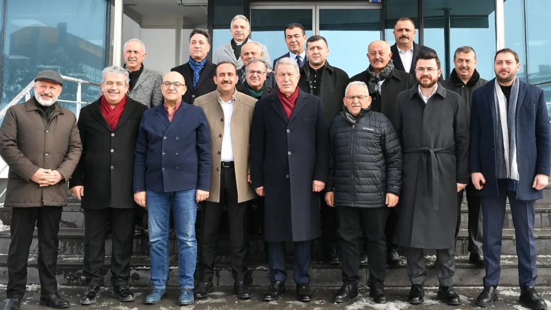 Hulusi Akar Başkanlığında Kayseri'de Projeler Değerlendirme Toplantısı