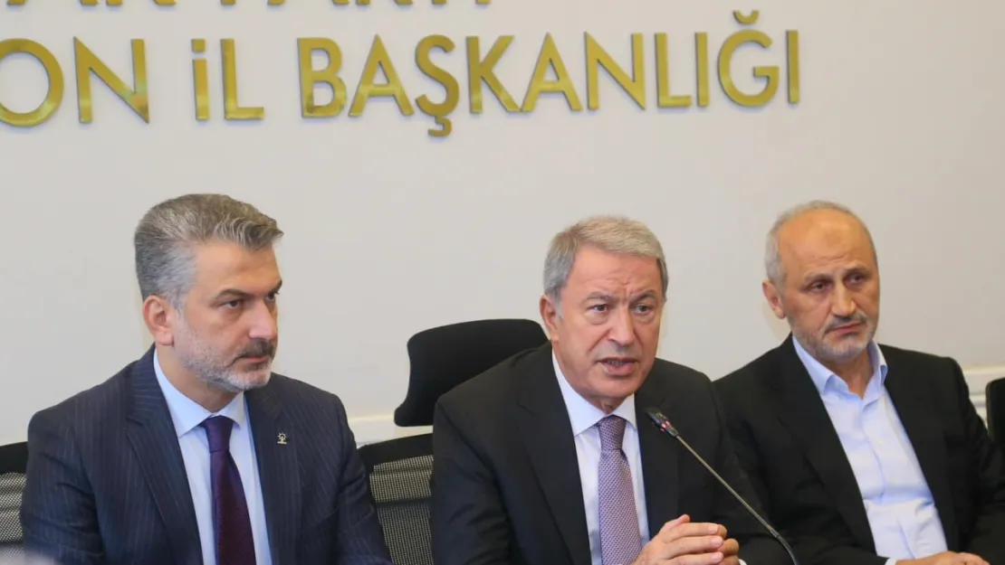 Hulusi Akar: 'Türkiye'nin Yükselişi Devam Edecek, Fitneye Karşı Birlikte Durmalıyız'