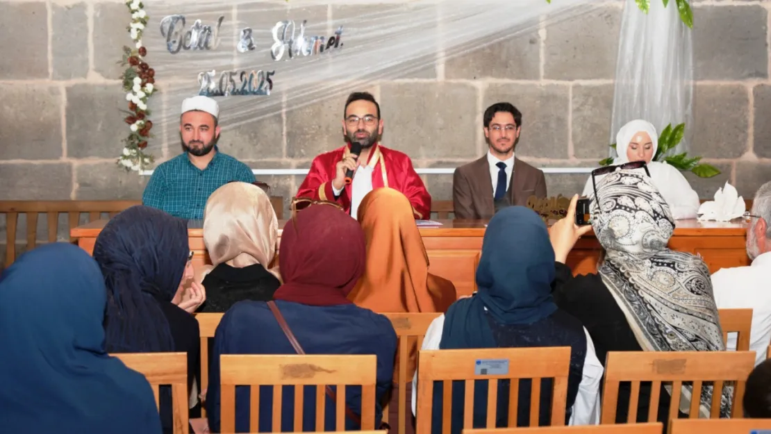 Hunat Hatun Medresesi'nde Tarihi Nikah Töreni