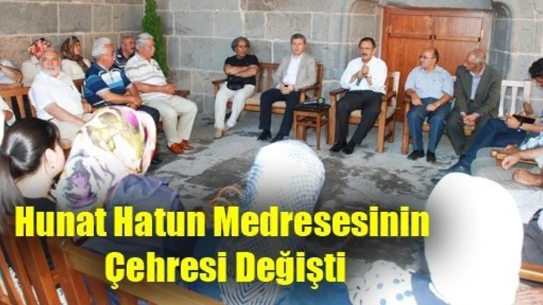 Hunat Hatun Medresesinin Çehresi Değişti