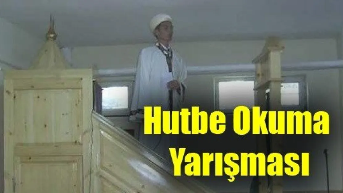 Hutbe Okuma Yarışması