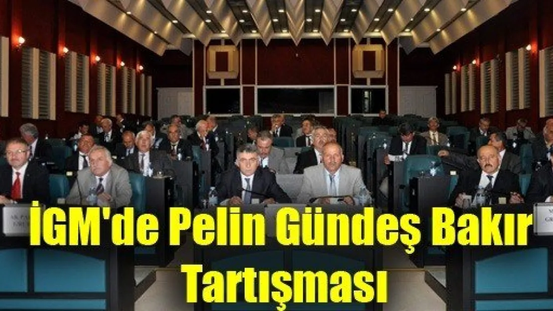 İGM'de Pelin Gündeş Bakır Tartışması