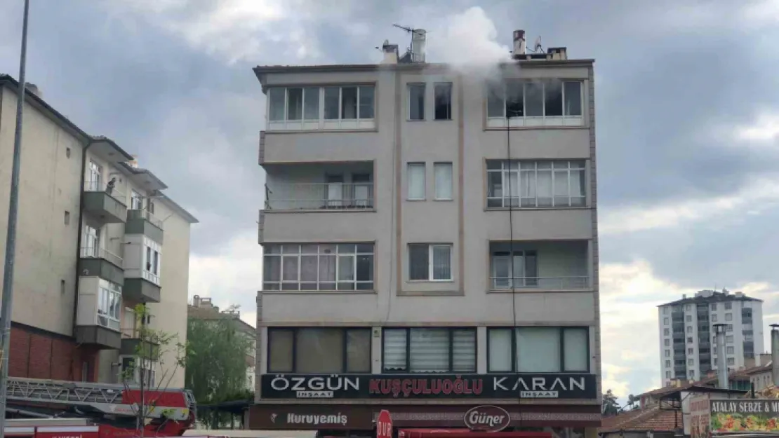 Son katta çıkan çıkan yangın söndürüldü