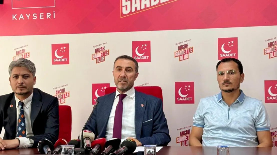İl Başkanı Altun: 'Gazze kan ağlarken, Kayseri'de eğlence yapılmaz!'