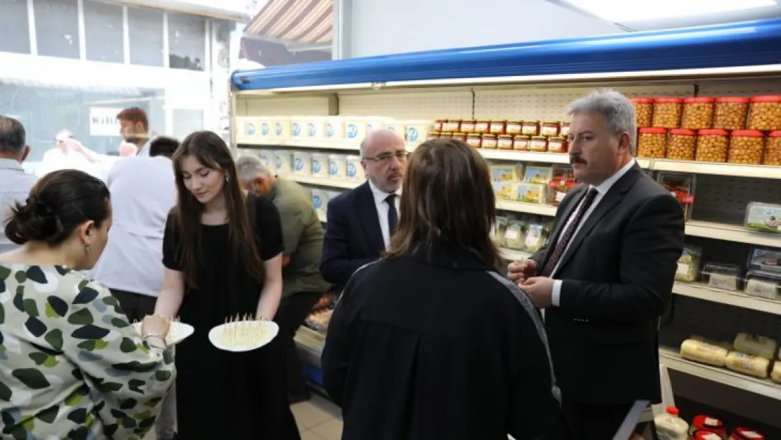 İlmi ortamda üretilen ürünlerin satıldığı mağaza açıldı