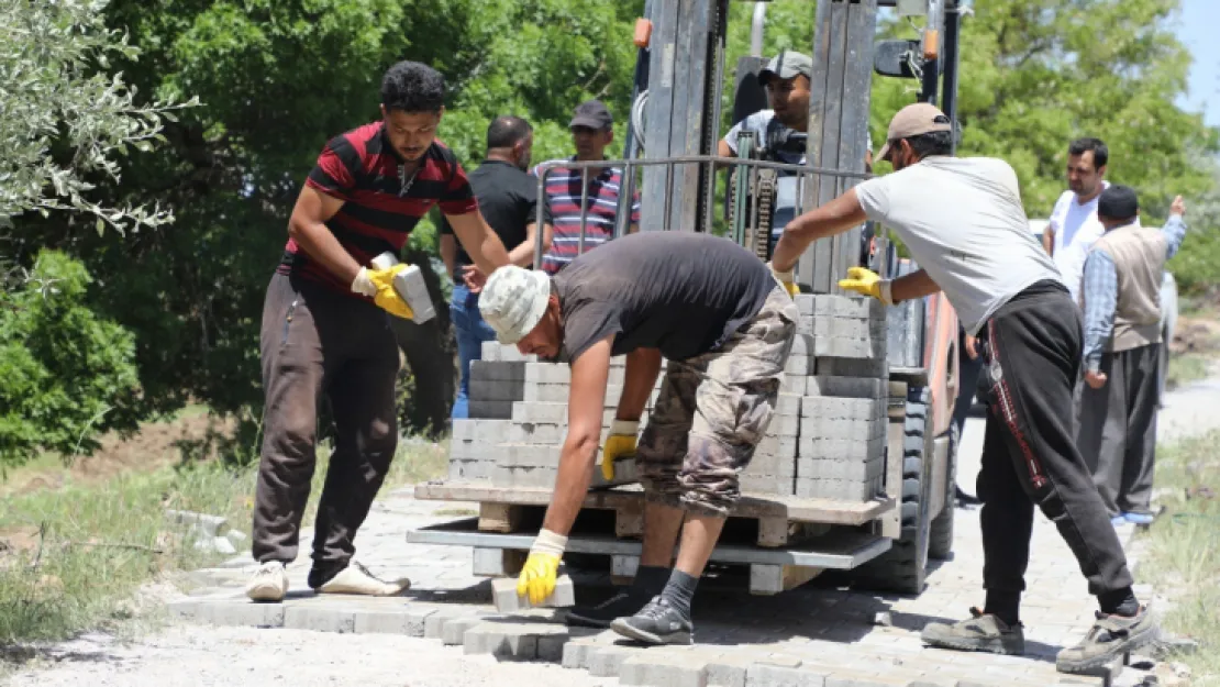 İncesu'dan rekor parke hizmeti