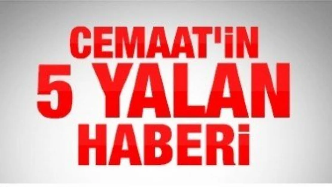 İşte servis edilen yalan haberler