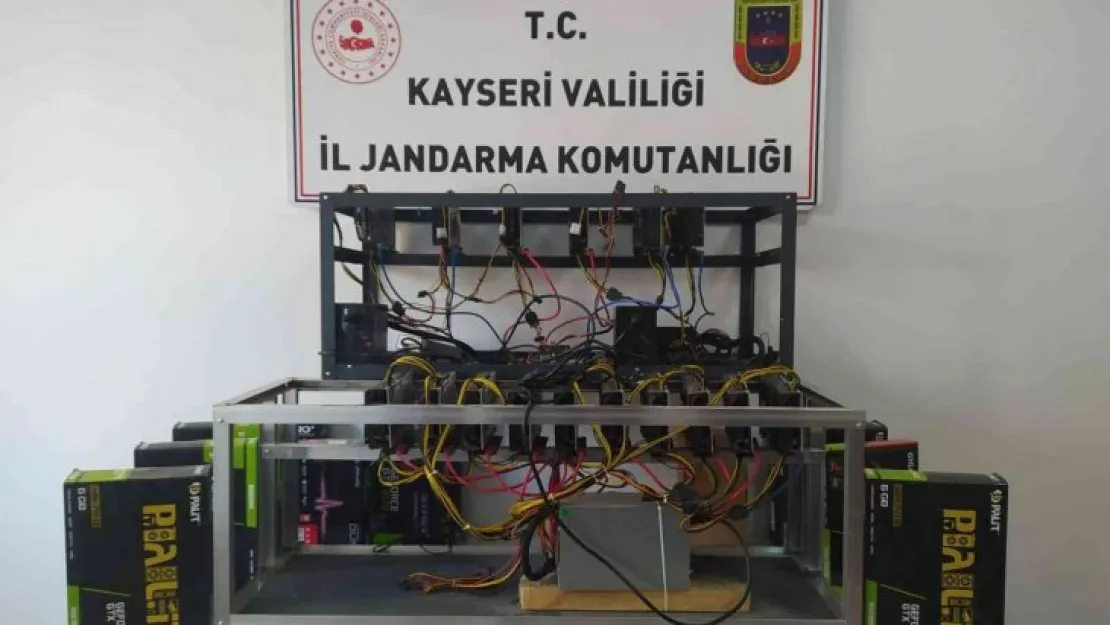 Jandarmadan kripto para üretimi yapan şahıslara operasyon