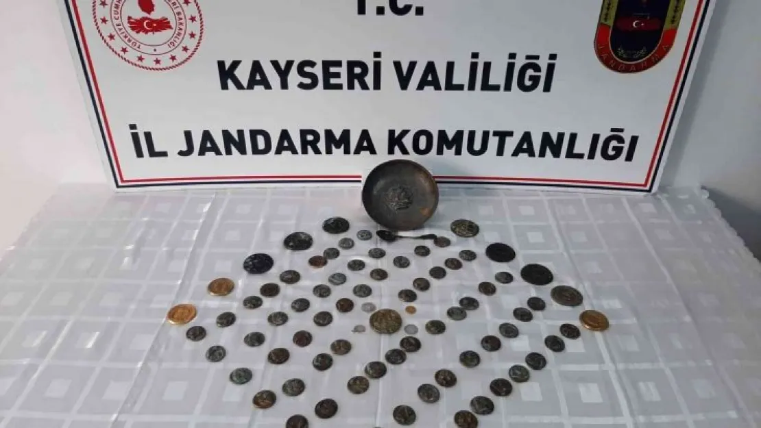 Jandarmadan tarihi eser operasyonu: 3 gözaltı