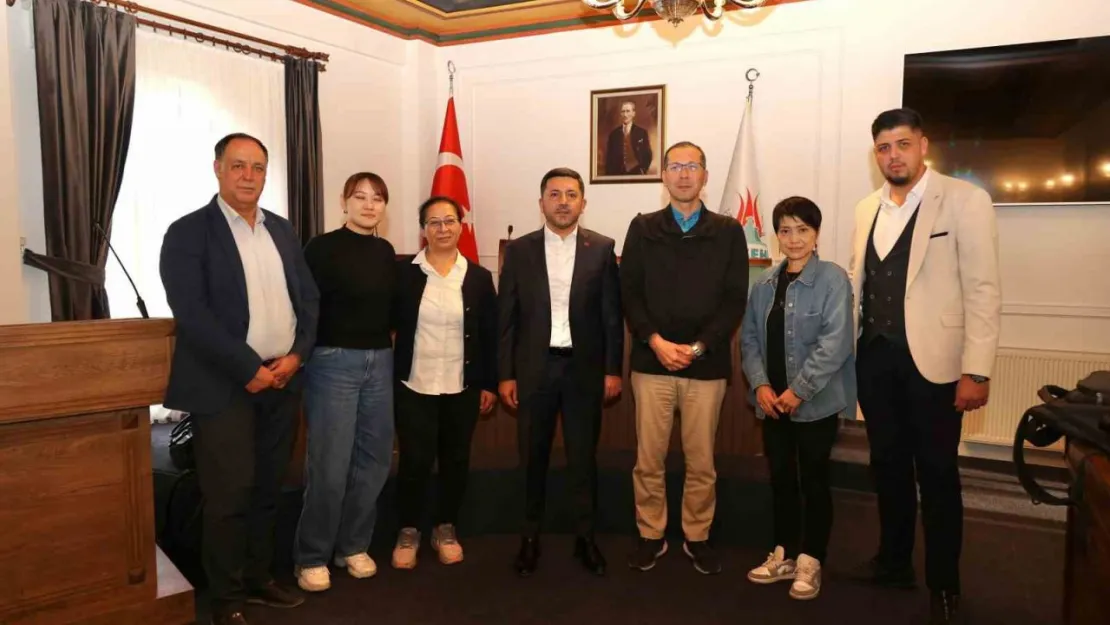 Japon yatırımcılar Nevşehir'de incelemelerde bulundu