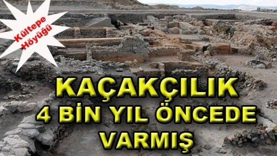 Kaçakçılık 4 Bin Yıl Önce de Varmış