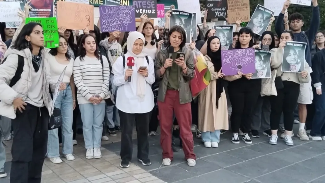 Kadın cinayetlerine Kayserili kadınlardan tepki