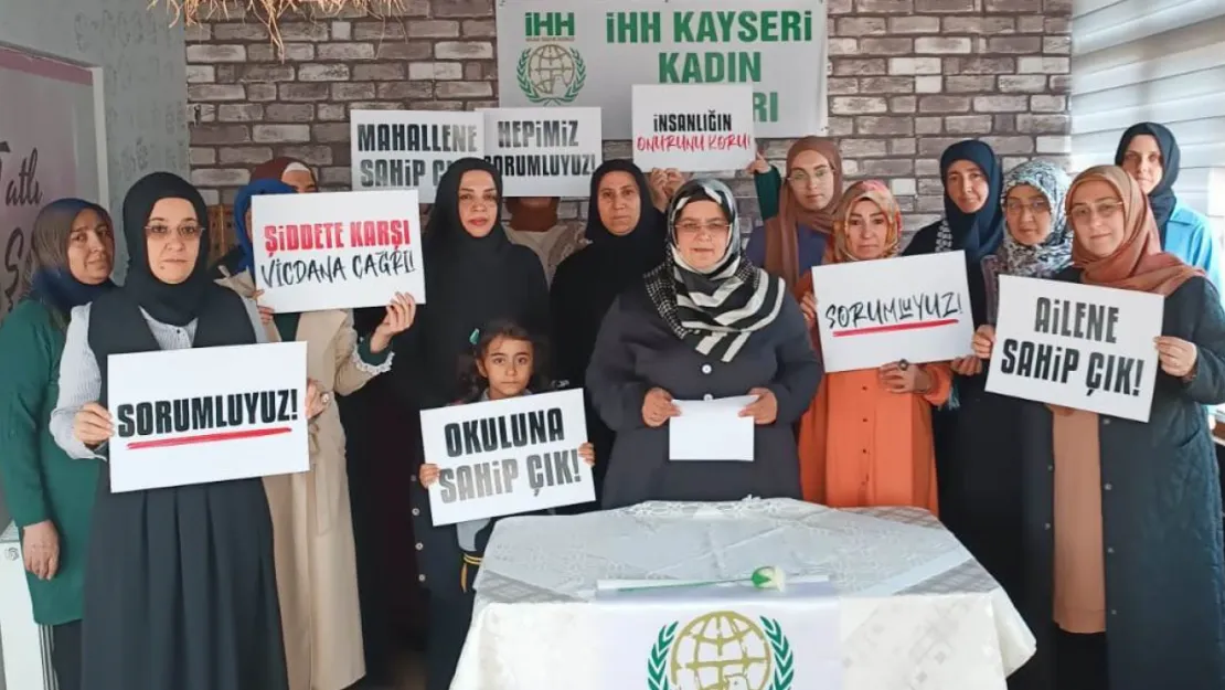 Kadınlardan çağrı: 'Şiddetsiz Toplum, Güvenli Sokaklar'