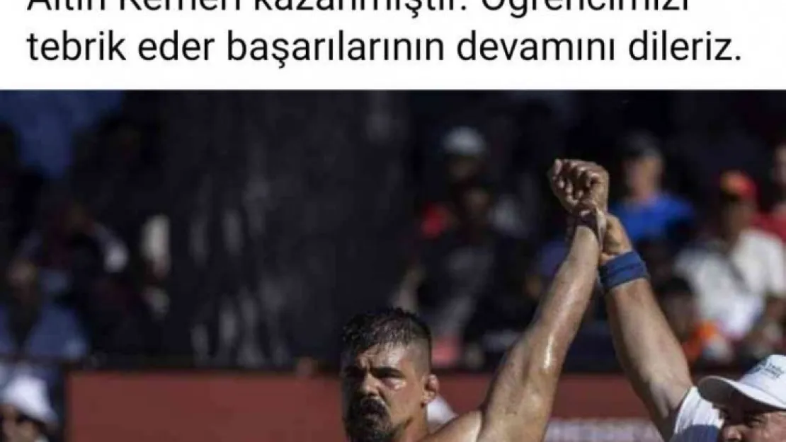 KAEÜ'de Kırkpınar gururu