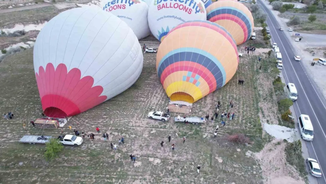 Kapadokya'da balon uçuş alanları 'turizm amaçlı özel güvenlik izinli alan' kapsamına alındı
