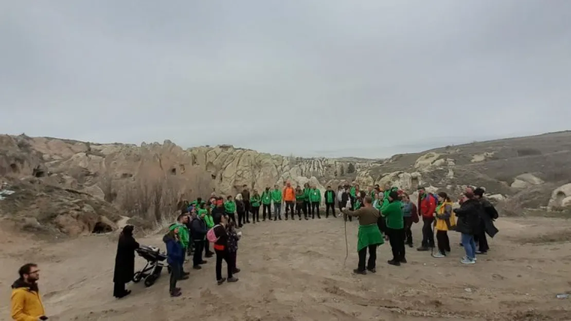 Kapadokya'da doğa tıbbı uygulamalı anlatıldı