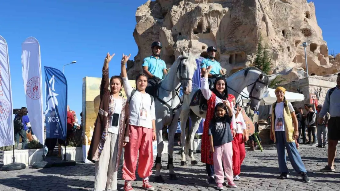 Kapadokya'da okçuluk festivali düzenlendi