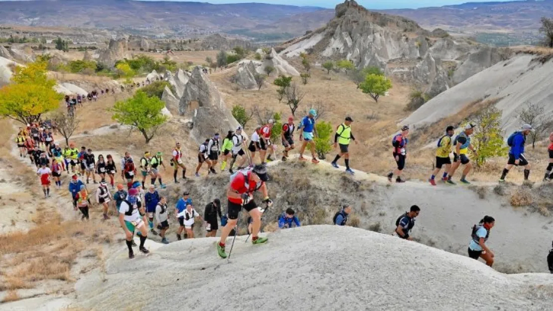 Kapadokya'nın kalbi hafta sonu Ultra-Trail koşusu için attı