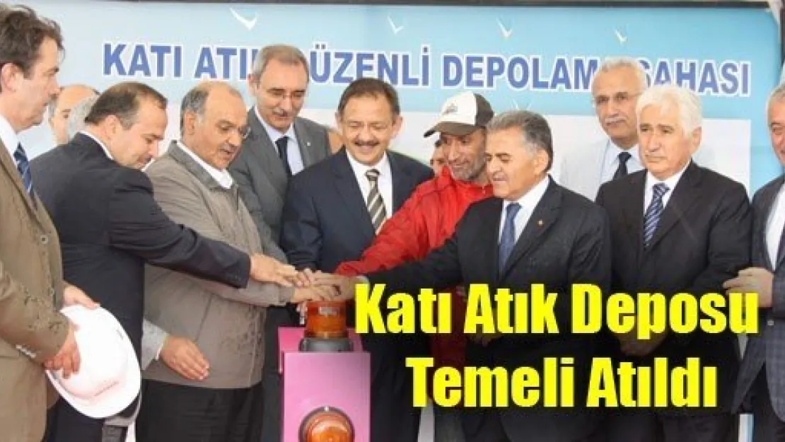 Katı Atık Deposu Temeli Atıldı