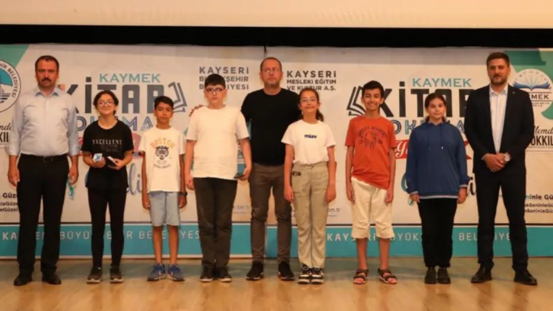 Kaymek'in Kitap Okuma Yarışması'nda Kazananlar Belli Oldu
