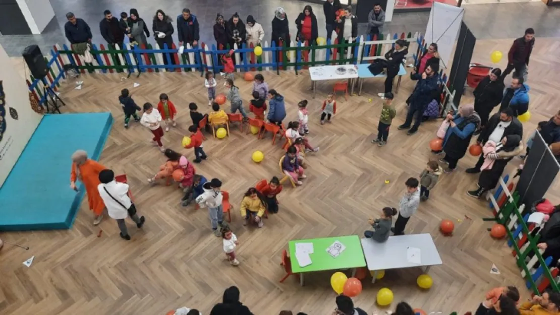 KAYMEK Ramazan Etkinlikleri'ne miniklerden yoğun ilgi