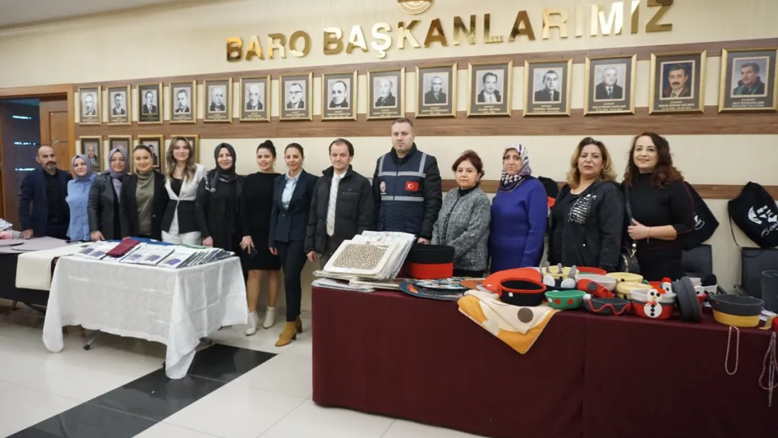 Kayseri Barosu Kadın Hakları Komisyonu kadın kooperatiflerini ağırladı