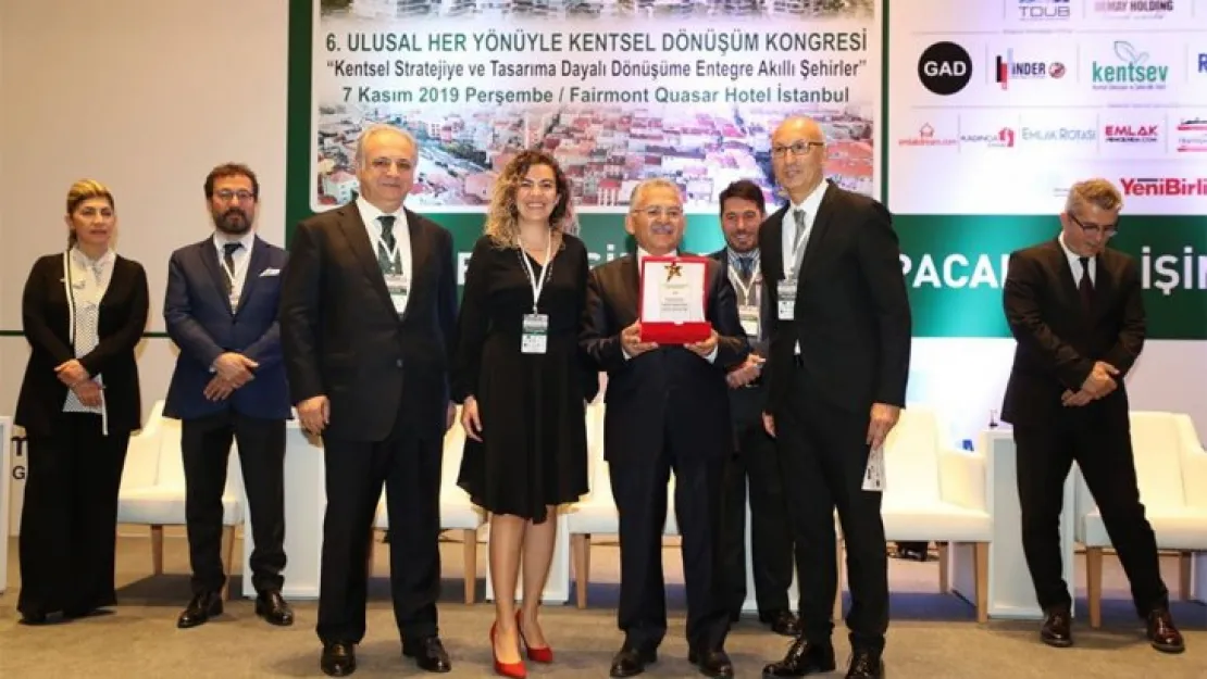 Kayseri Büyükşehir Belediyesi 3 yıla 20 ödül sığdırdı