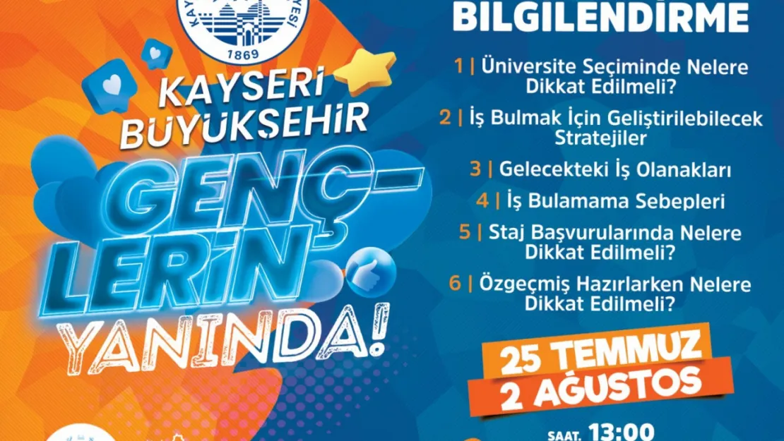 'Büyükşehir Gençlerin Yanında' konferansı