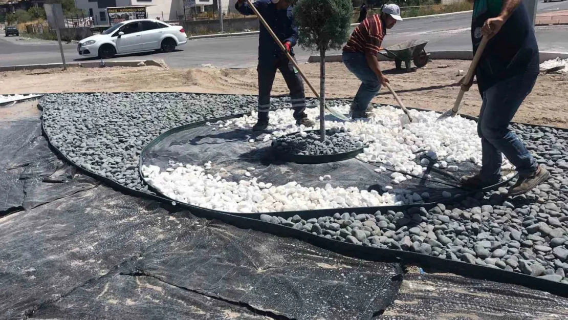 Kayseri Büyükşehir'den 'kuru peyzaj' uygulamaları