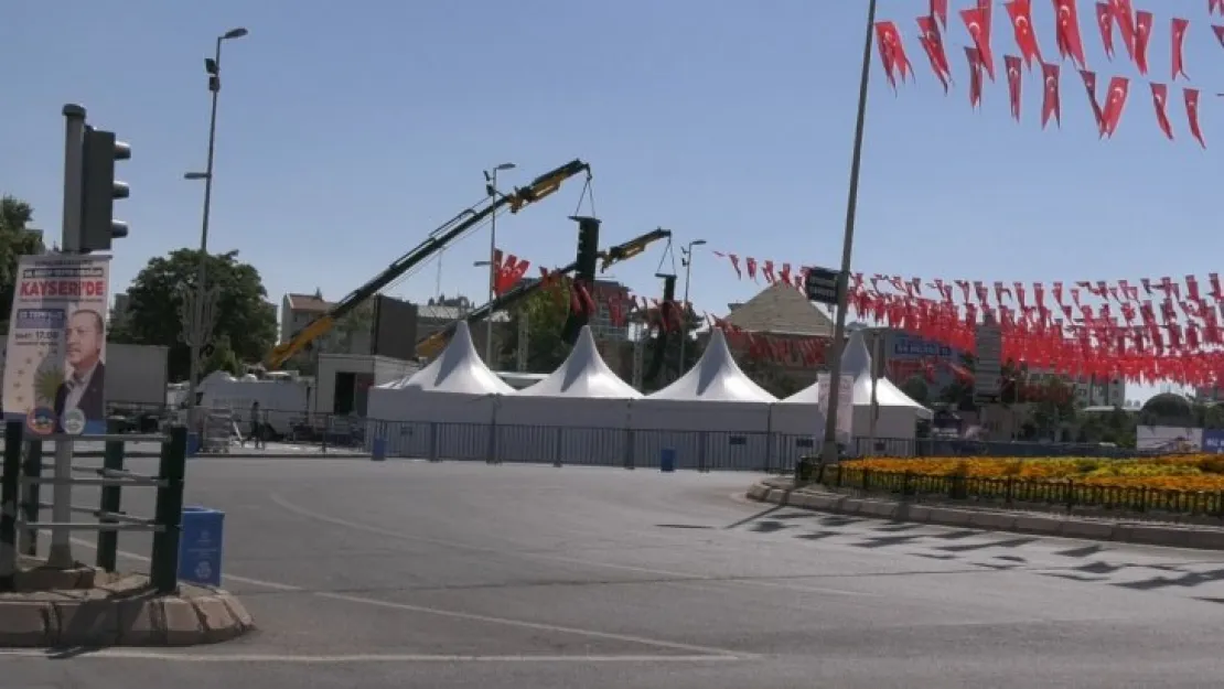 Kayseri, Cumhurbaşkanı Erdoğan'a hazır