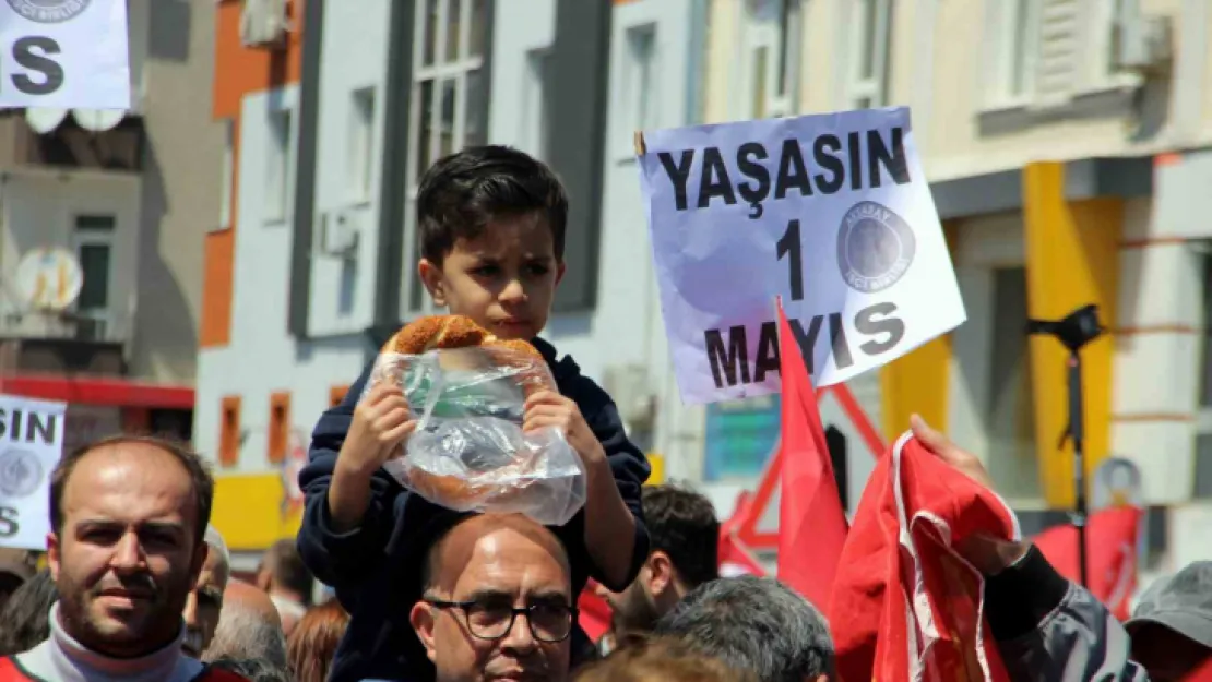 Kayseri'de 1 Mayıs coşkusu