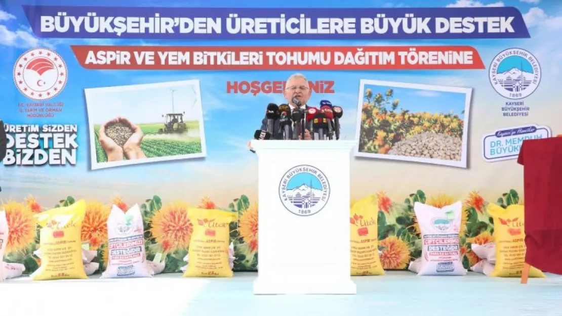 Kayseri'de 1 milyon litre aspir yağı üretildi