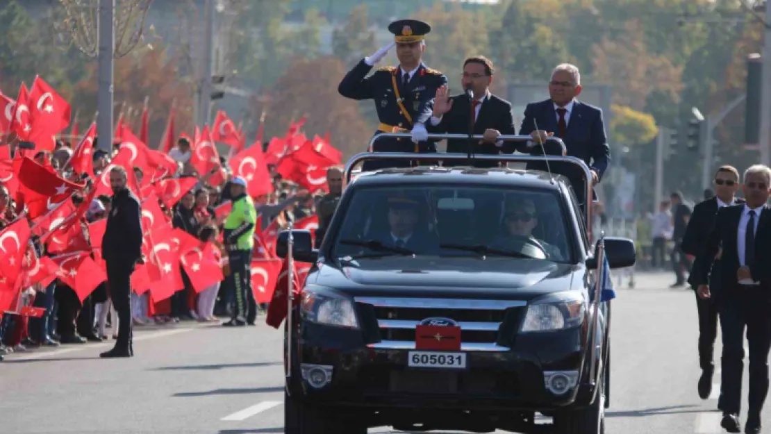 Kayseri'de 100. yıl coşkusu