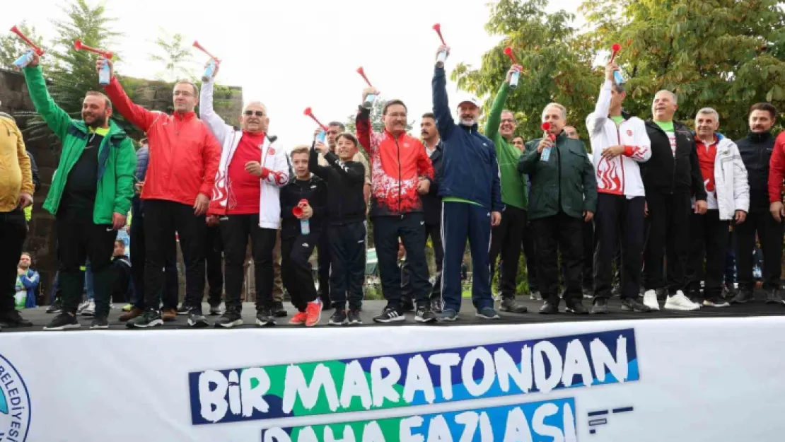 Kayseri'de 3. Uluslararası Yarı Maratonu Heyecanı