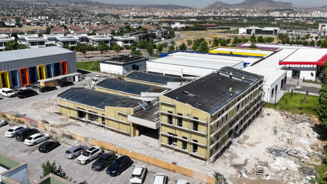 Kayseri'de Alzheimer Merkezinin İnşaatı Hızla Devam Ediyor