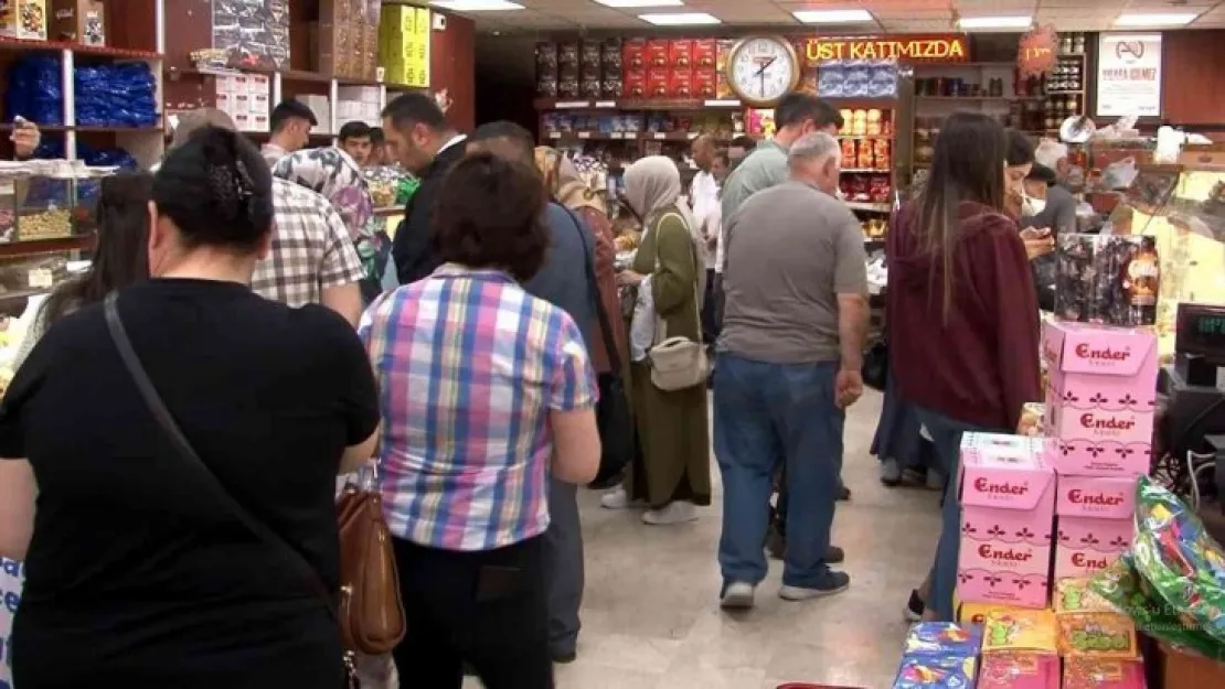 Kayseri'de bayram yoğunluğu