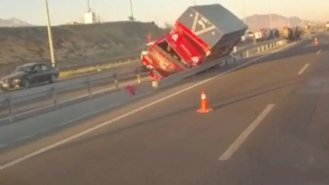 Kayseri'de feci kaza: 1 ölü 1 ağır yaralı