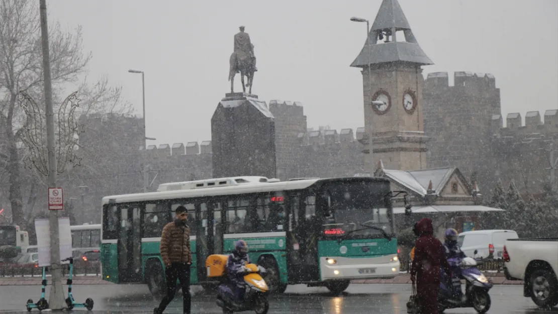 Kayseri'de Kar Yağışı Alarmı: Buzlanma ve tipi uyarısı