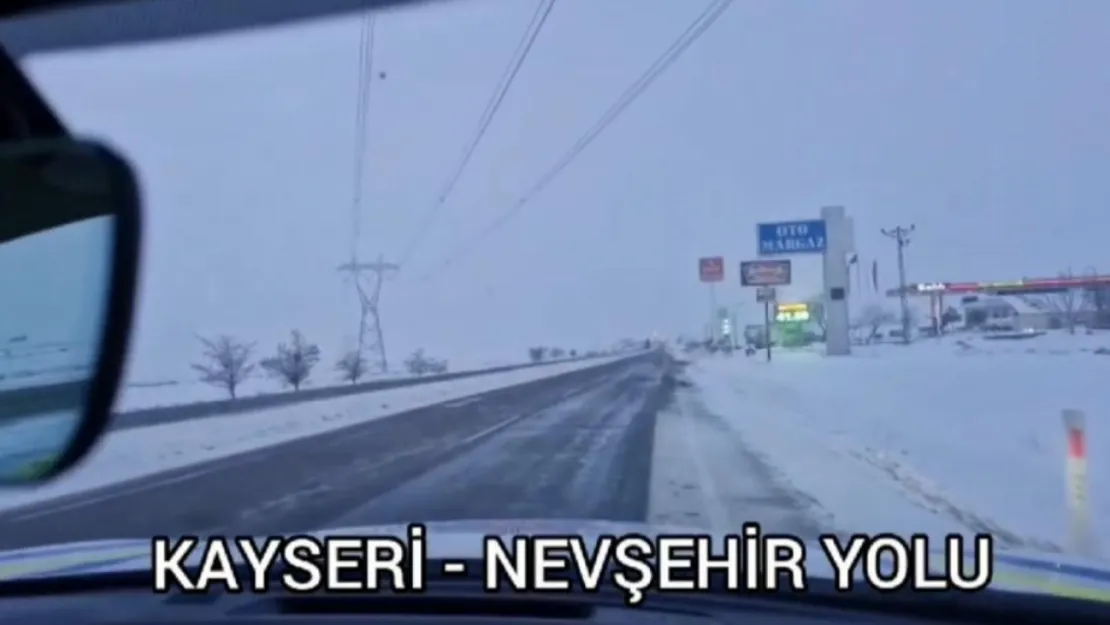 Kayseri'de trafiğe kapalı yol yok