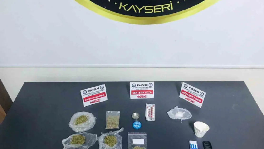 Kayseri'de uyuşturucu operasyonu: 9 gözaltı