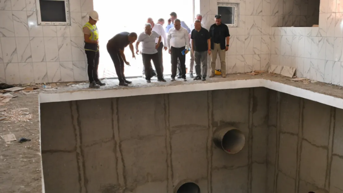 Kayseri'de Yeni Su Deposu İnşaatı Devam Ediyor