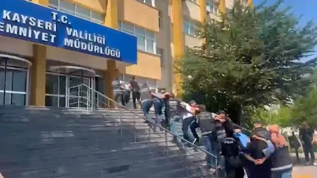 Kayseri Emniyeti uyuşturucu şebekesini çökertti