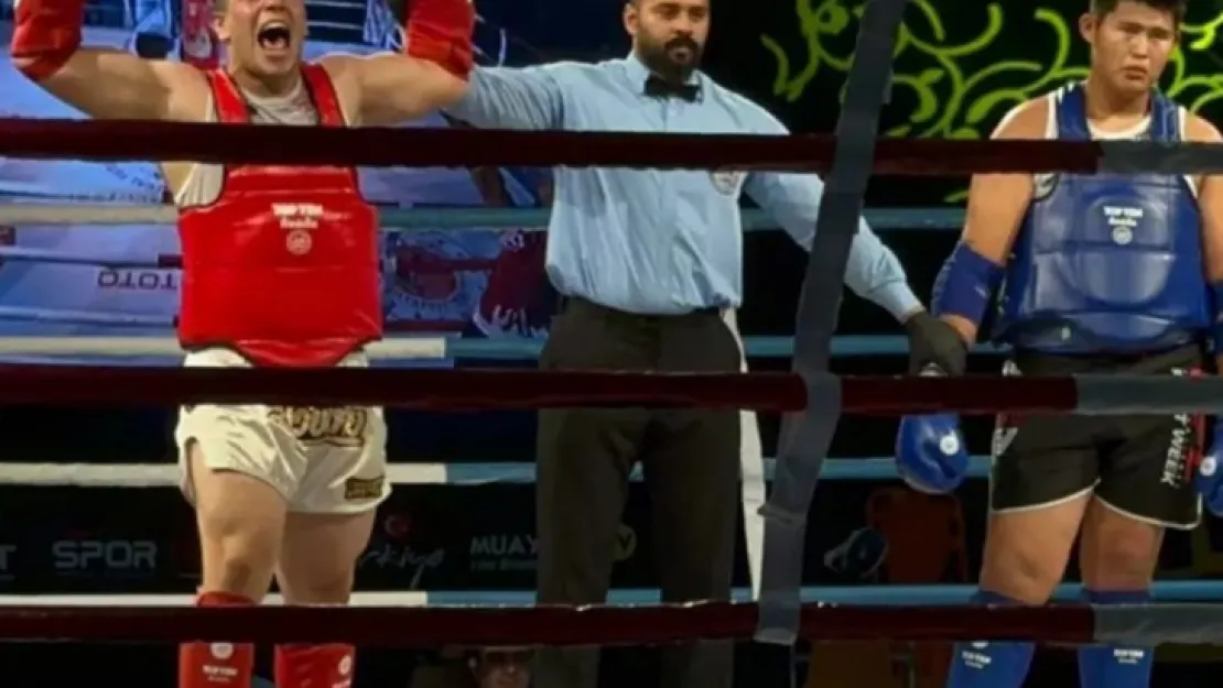 Kayseri Muaythai camiası, Dünya Şampiyonası'na damga vurdu