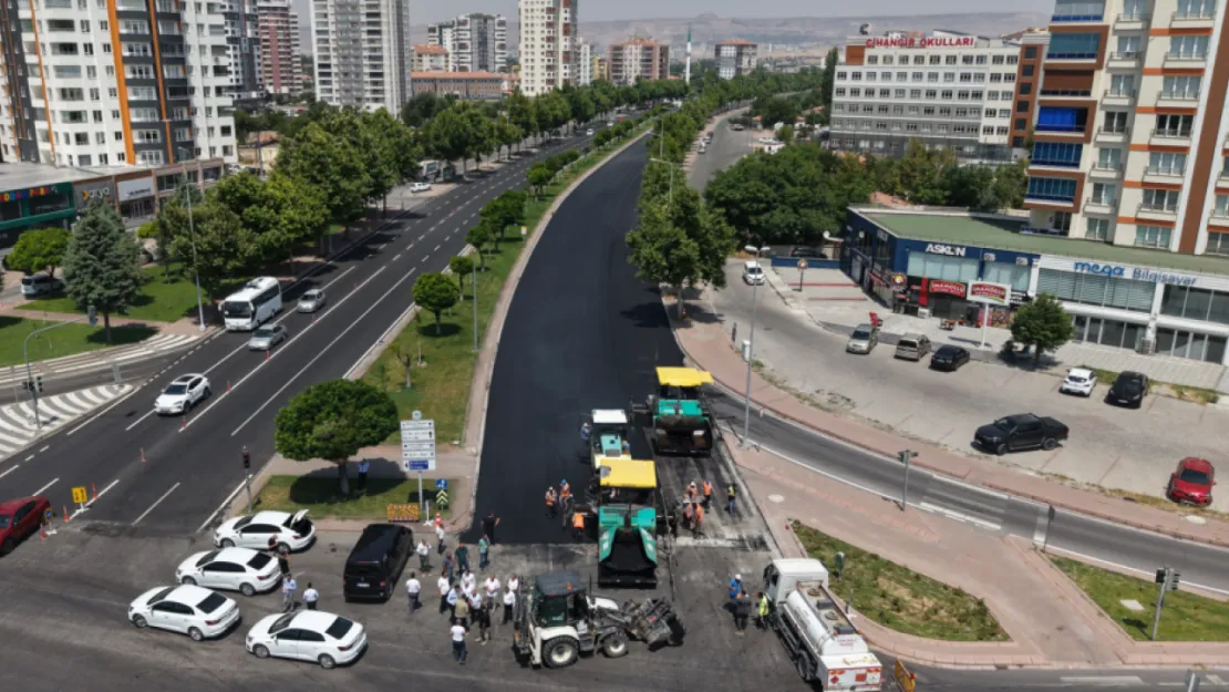 Kayseri'nin en çok kullanılan bulvarı yenileniyor