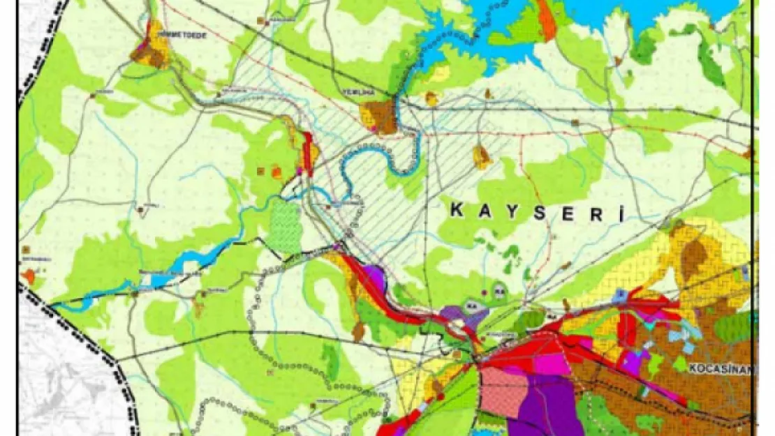 Kayseri'nin Fay Hatları Yayınlandı