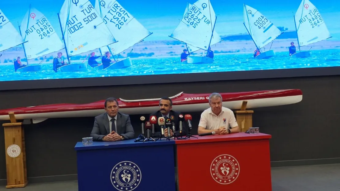Kayseri Optimist Yelken Yarışları için tanıtım lansmanı gerçekleştirildi