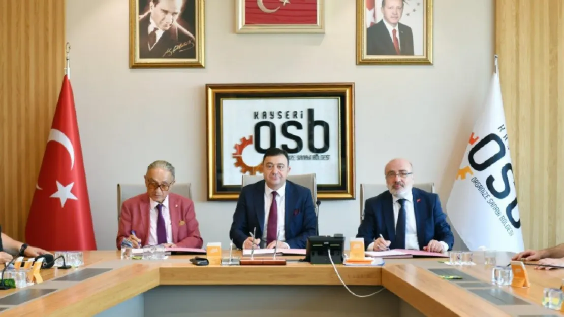 Kayseri OSB'de 3 farklı okul yapılacak